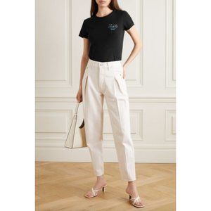 NWT RE/DONE vintage white 40s Zoot straight jeans